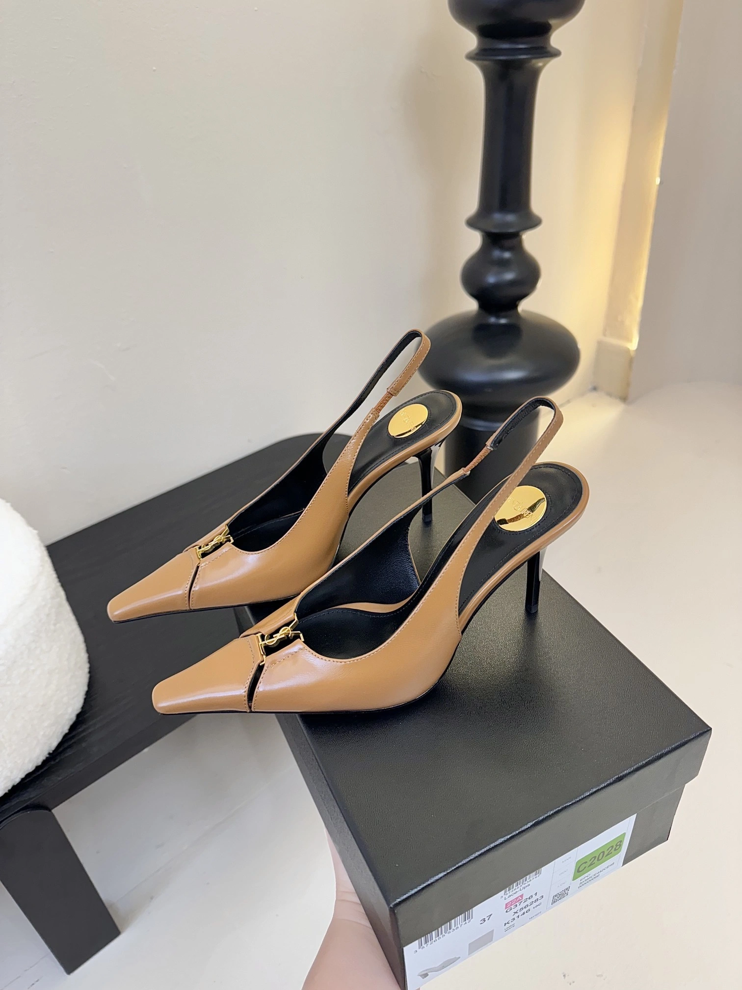 COCO-- Yv5s 806685AADF12526 heel-height ：8.5cm calfskin item:D-X555F1982